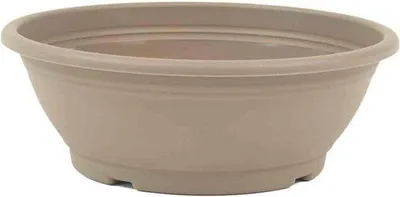 Zdjęcie produktu dla Okrągła donica, 50 cm, kolor antracytowy