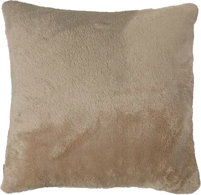 Produktbild von Kissenhülle - 45 x 45 cm - Sandfarben - Polyester - mit Reißverschluss