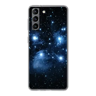 Produktbild von MuchoWow® Handyhülle Schutzhülle Hülle für Samsung Galaxy S21 Universum - Planeten - Sterne - Jungen - Mädchen - Kinder Silikon Softcase Handy Hülle - Softcase