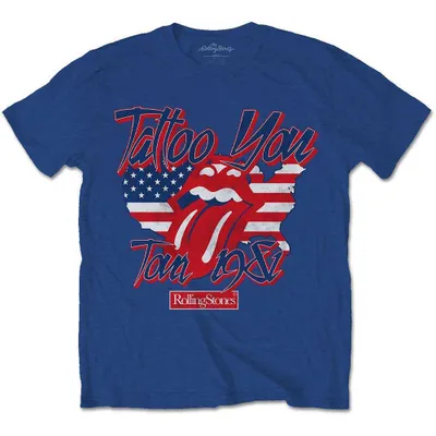 Obrázok produktu pre The Rolling Stones Tattoo You Americana Blue M Tričko