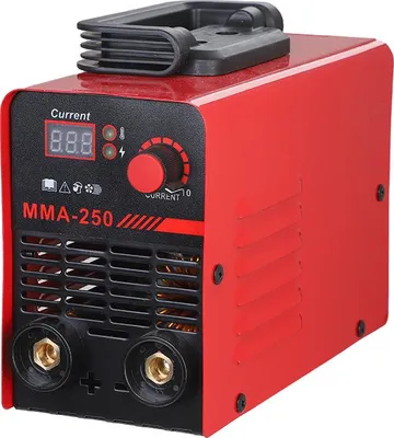 Produktbild von MMA-250 Inverter Schweißgerät 220V 25-250A Elektrodenschweißgerät IGBT Tragbar MMA ARC Schweißmaschine 60% ED Hot Start Kompakt Rot