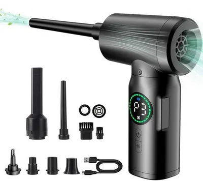 Image de Aspirateur électrique à 3 vitesses, batterie de 7500 mAh, pour PC, animaux domestiques, voiture, maison