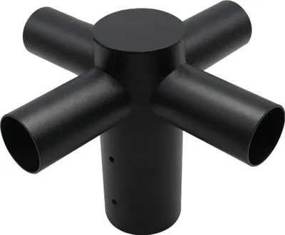 Produktbild von ENOVALITE Straßenleuchten Adapter ELED900308, 4-fach, 80:60 mm, schwarz