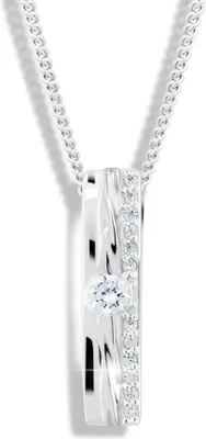 Produktbild von Glitter Necklace with Zircons M46022