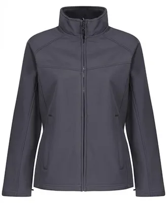 Produktbild von Regatta TRA645 | Damen Uproar Softshell Jacke - Farbe: Seal Grey (Solid) - Größe: 46 (20)