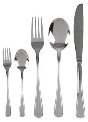 Produktbild von 30tlg Tafelbesteck Amelie Set Essbesteck Messer, Löffel, Gabeln für 6 Personen