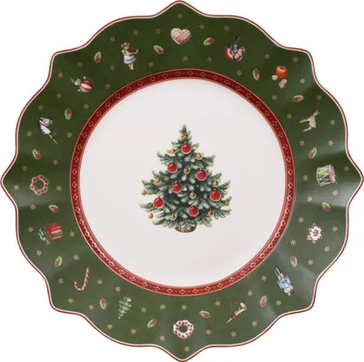 Produktbild von Villeroy & Boch Frühstücksteller Toy's Delight rot,weiß