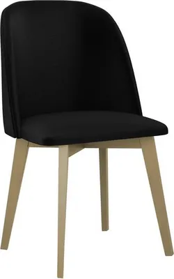 Produktbild von MIRJAN24 Stuhl Monti III, Esszimmerstuhl aus Buchenholz, 48x55x83 cm (Holzfarbe: Sonoma, Stofffarbe: Kronos 07)
