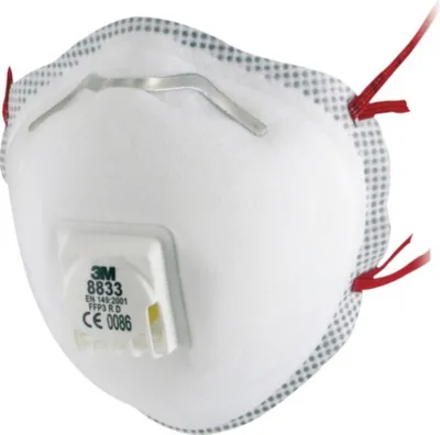Produktbild von Atemschutzmaske FFP 3 Box a 10 Stück. 3M-Typ 8833