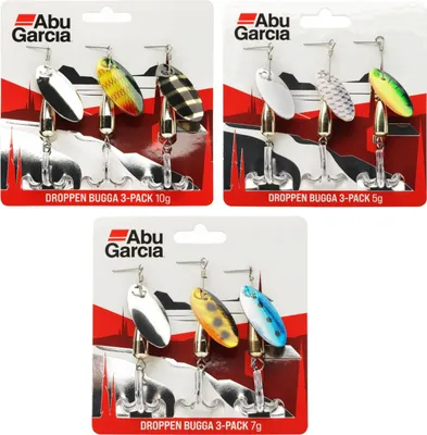 Produktbild von Abu Garcia Droppen Bugga 3-Pack - 3 Spinner im Set, Größe:7g / Gr. 6