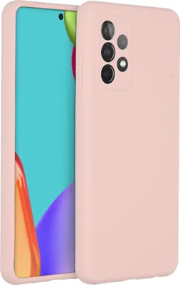 Immagine prodotto di Accezz Custodia in silicone liquido Samsung Galaxy A52(s) (5G/4G) - Rosa
