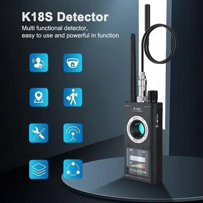 Obrázok produktu pre Infračervený vyhľadávač kamier – detektor skrytých zariadení a špionážnych kamier s detekciou odposluchovacích zariadení a GPS sledovacích zariadení