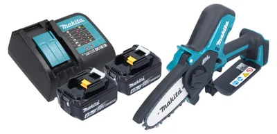Obrázok produktu pre Makita DUC 101 Z Akumulátorová vyvetvovacia píla 18 V 10 cm bez kefiek Solo - bez batérie, bez nabíjačky