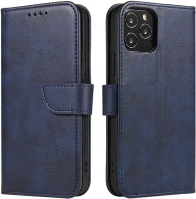 Produktbild von Premium Magnet Case Buch Tasche aufklappbare Hülle Standfunktion kompatibel mit Samsung Galaxy S25 Edge Blau