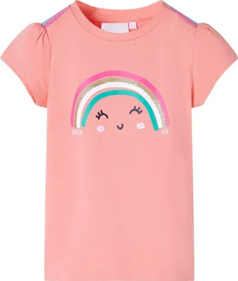 Produktbild von Kinder-T-Shirt Korallenrosa 116