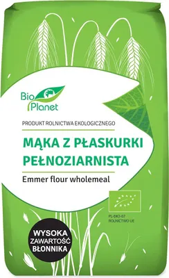Obrázok produktu pre CELOZRNNÁ EMEROVÁ MÚKA, 500 g -PLANÉTA