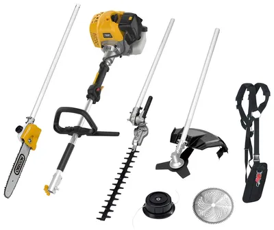Produktbild von TEXAS Benzin Motorsense BCU52M 5in1 Profi Set Hochentaster Hochheckenschere
