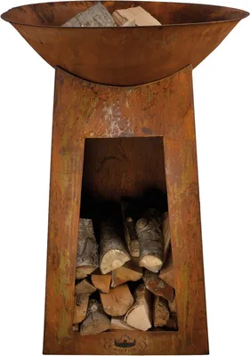 Produktbild von Jet-Line Feuerstelle Cambridge Firebowl 110 cm XXL Feuerkorb Feuerschale Rostoptik Garten Terrasse Outdoor