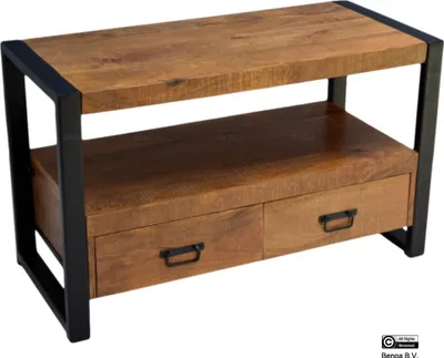 Produktbild von Benoa Britt 2 Schubladen TV-Schrank 100 cm