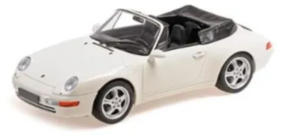 Produktbild von Minichamps 1:18 PORSCHE 911 (993) CABRIOLET - 1994 - WHITE 155061131