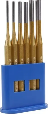 Immagine prodotto di Set di punzoni FESTA CrV 6 pezzi 3, 4, 5, 6, 7, 8 mm