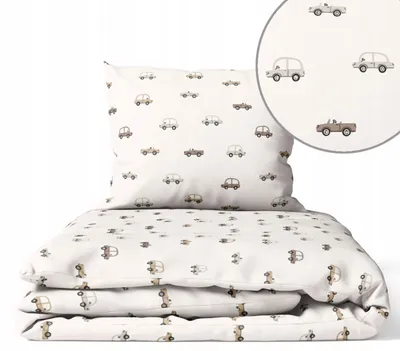 Immagine prodotto di Set Biancheria da Letto per Lettino 90 × 120 cm + Federa 40 × 60 cm – 100% Cotone per Neonato e Bambino