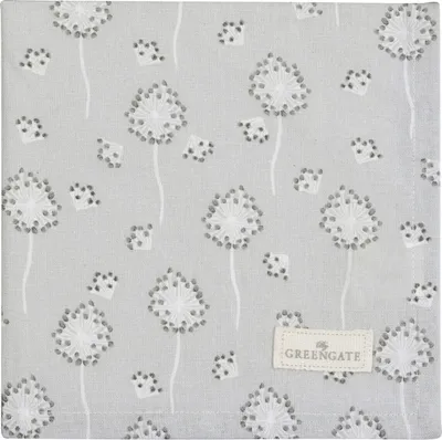 Produktbild von Greengate Laryn Stoffserviette grey 40x40cm