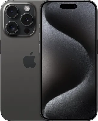 Produktbild von Apple iPhone 15 Pro , 15,5 cm (6.1"), 2556 x 1179 Pixel, 256 GB, 48 MP, iOS 17, Titan, Schwarz