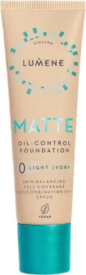 Obrázek produktu pro Matte Oil-Control Foundation SPF20 Matující podkladová báze na obličej 0 Light Ivory 30ml