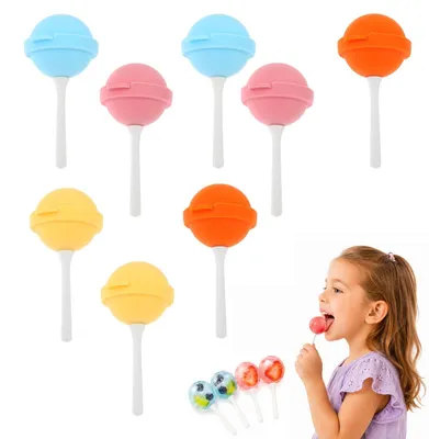 Silikon-Eisformen, 8 Stück, DIY-Eis am Stiel, für Saft, Joghurt, Pudding