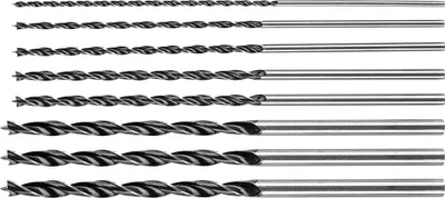 Produktbild von GRAPHITE Profi Holzbohrer Set 7-tlg. 300 mm Lang – Zylinderschaft 4-12 mm Ø, Langholzbohrer für tiefe Löcher
