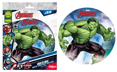 Produktbild von Dekora Hulk Essbarer Tortenaufleger  20cm