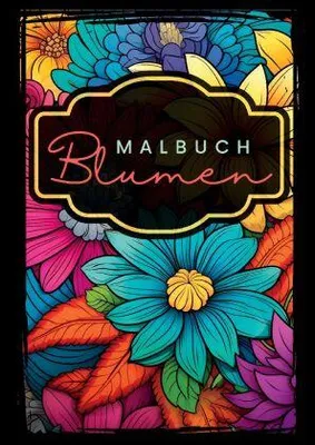 Produktbild von Malbuch Blumen