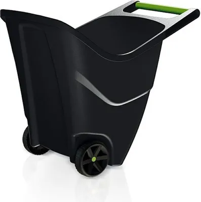 Zdjęcie produktu dla Dwukołowa taczka ogrodowa Load&Go II, czarna, 85 l