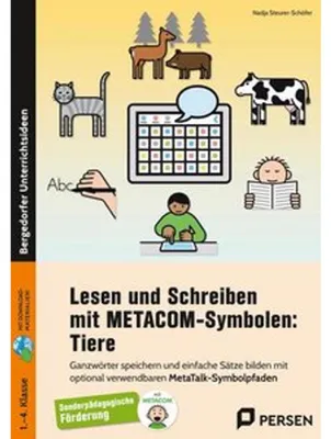 Immagine prodotto di Lesen und Schreiben mit METACOM-Symbolen: Tiere