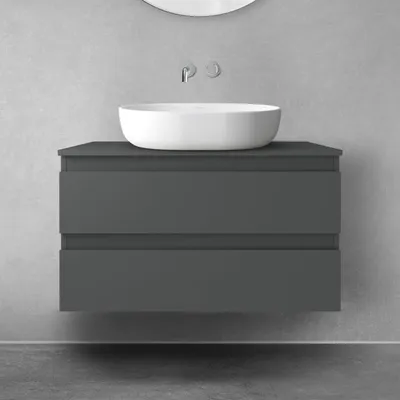 Productafbeelding van OLTENS Onderkast voor wastafel met 2 lades, 80 x 47 cm