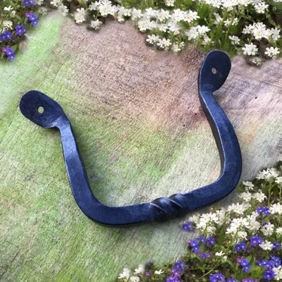 Produktbild von Vintage Schubladengriff - Möbel Griff Antik Kistengriffe Schranktür