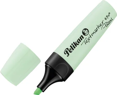 Immagine prodotto di Pelikan Textmarker 490 Pastel, Wiesengrün, 10 Stück Faltschachtel