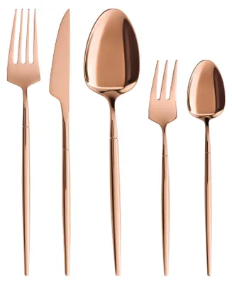 Produktbild von Mömax Besteckset Elegance Kupferfarben, 20-teilig