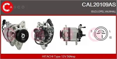 Produktbild von Lichtmaschine Generator 50A