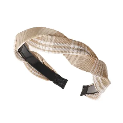 Productafbeelding van Carla dameshaarband, model Ragin, beige