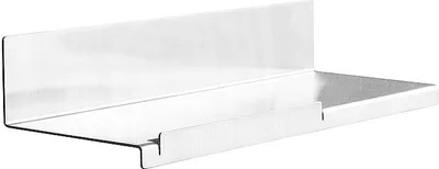 Produktbild von BIVA Handtuchablage Edelstahl matt 300x62x97 mm für Bad & Küche >> zum Kleben