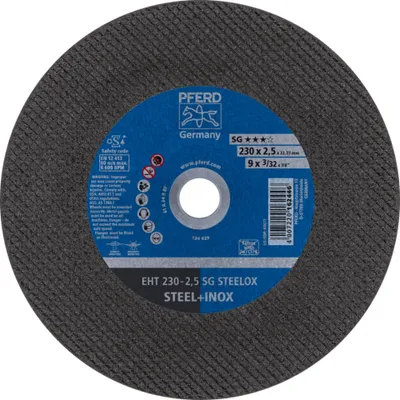 Produktbild von PFERD Trennscheibe f.VA D.230x2,5mm Bohrung 22,23mm gerade