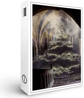 Image de puzzle raxxa Premium "Cloître", 1000 pièces