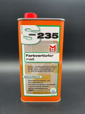 Produktbild von Möller-Chemie HMK S235 Farbvertiefer - matt 1l Steinversiegelung 1 Liter