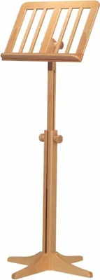 Produktbild von Casa Padrino Luxus Massivholz Notenständer Naturfarben H. 71,5-125 cm -  Italy