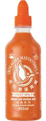 Zdjęcie produktu dla Sos chili Sriracha Sweet Chili&Mayoo 455ml - Flying Goose