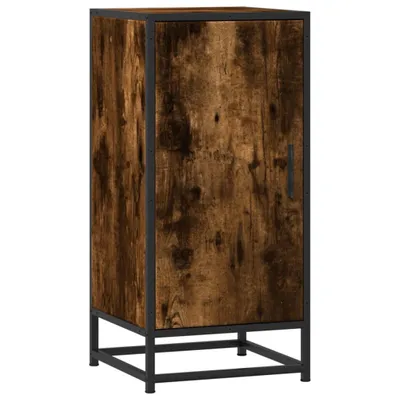 Obrázek produktu pro Příborník kouřový dub 35,5 x 35 x 76 cm kompozitní dřevo a kov
