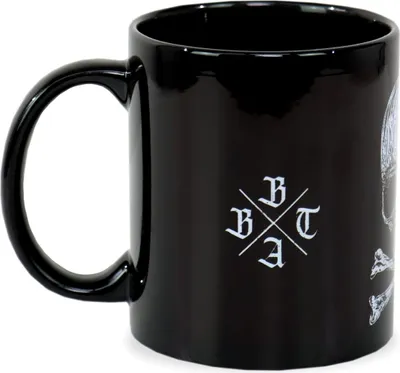 Produktbild von BadAss Bastards - Skull Logo, Tasse schwarz