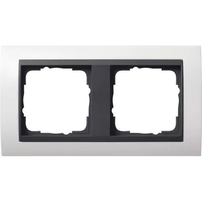 Produktbild von GIRA Event, Anthrazit, Weiß, Schraubenlos, 90 mm, 161,1 mm, 1,14 cm, 1 Stück(e)
